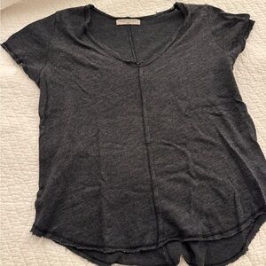 Project Social T Charcoal V-Neck Tee